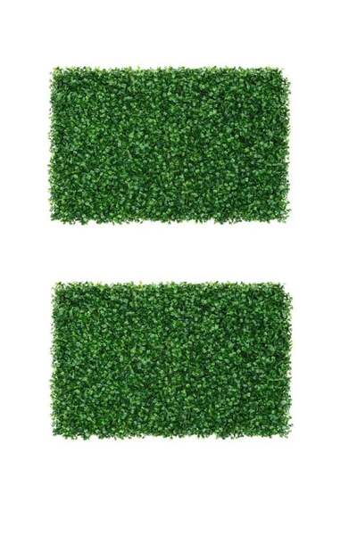 Generic 2pcs Artificial Wall Grass Panels Artificial Wall Grass For Home Indo...