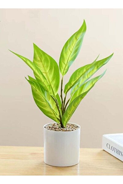 Generic 1-Piece Artificial Potted Plant Modern Potted Ornament For Table Deco...