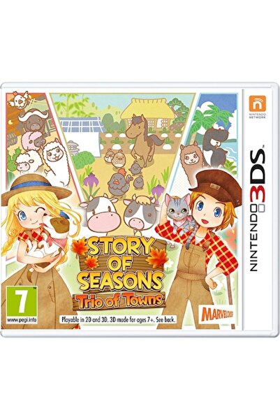 Nintendo Story of Seasons: Trio of Towns pentru 3DS
