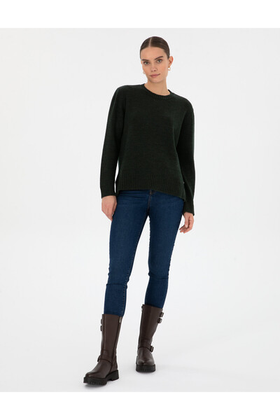 Pierre Cardin Koyu Yeşil Comfort Fit Kazak 50316310-VR079