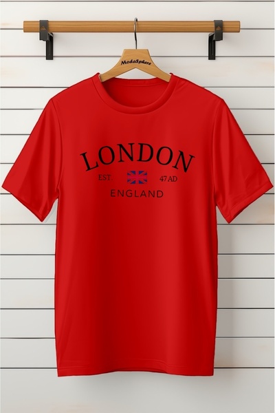 AR&YOS Printed Unisex Oversize T-Shirt Oversize