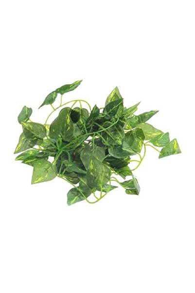 Generic Single Piece Artificial Leaf Vine Scindapsus Aureus Plant Green 2.2meter