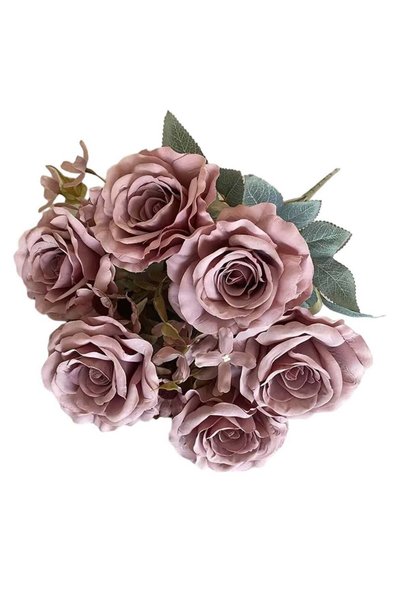 Generic Artificial Flower Decor for Home, Parties, and Weddings Dark Cameo Brown