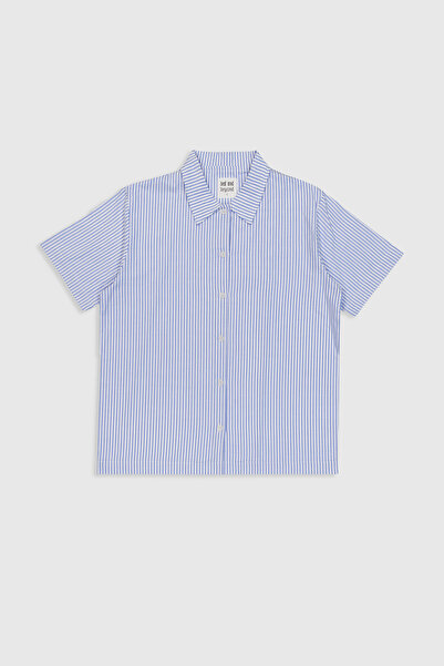 bed and beyond Pamuklu Kadın Çizgili Pijama Üstü