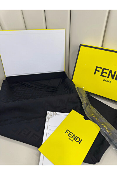 NP Full Set Boxed Imported Cashmere Silk Shawl - Black