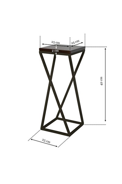 fromro Διακοσμητική βάση MELISA, ύψος 42 cm, πλάτος 25 cm