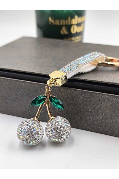 3DreaMaker Μπρελόκ από πέτρα ζιργκόν σε σχήμα κερασιού