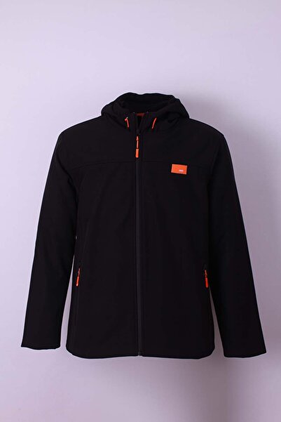 trender Μαύρο ανδρικό φούτερ 6044-1