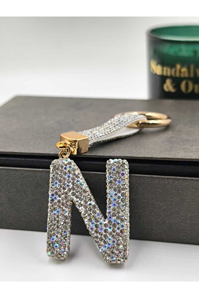 3DreaMaker Μπρελόκ με γράμματα με πέτρες ζιργκόν