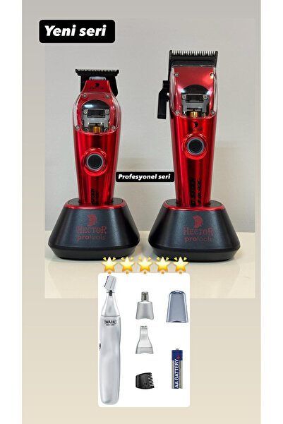 Hector Pro Stock X Blade Combo Set Saç Sakal Traş Makinesi