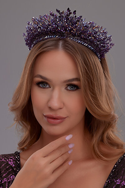 Hayalperest boncuk Neshy Model Bridal Princess Crown Coroana de nuntă și coro...