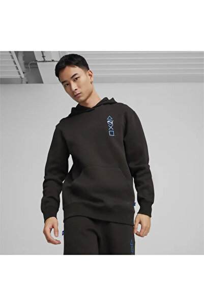 Puma Hanorac grafic X PLAYSTATION DK negru pentru bărbați