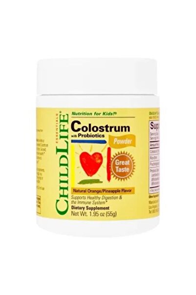 Secom Colostrum with Probiotics Childlife Essentials, 55 g,