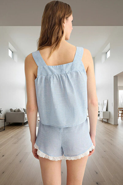 PayBuy Women's Cotton Pajama Set Regular Fit Lace Details Stylish Appearance Durable Material