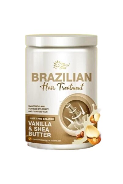 merry sun علاج الشعر البرازيلي بالفانيليا وزبدة الشيا