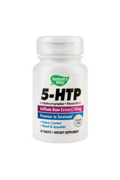 Secom 5-HTP Nature's Way, 30 tablete,