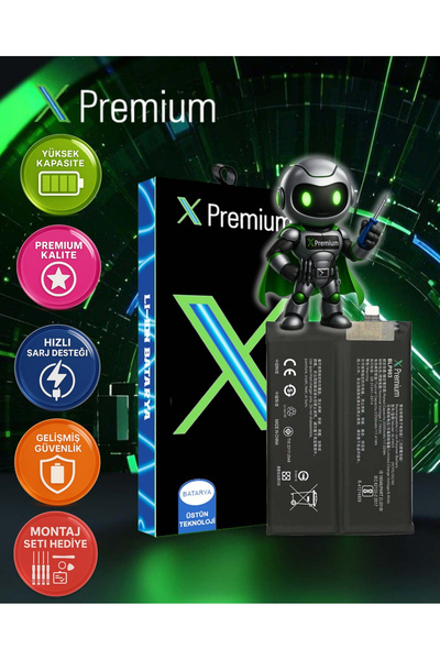 X PREMİUM Xpremium Omix X600 Batarya – 5000 mAh Süper Yüksek Kapasiteli Güçlendirilmiş Pil