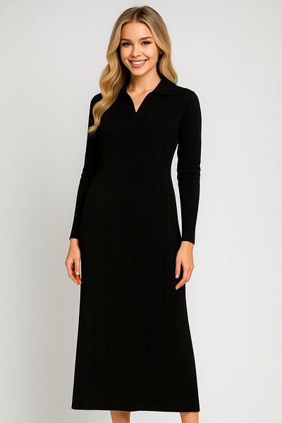 semela New Season Boydan Hair Braided Knitted Dress