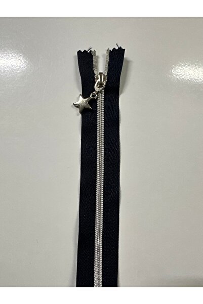 e tuhafiye 1 Adet Koyu Lacivert Gümüş Dişli Yıldız Elcikli T10 Dipli (Altı Aç...