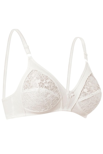 Ebru Lez Lace Gatherer Minimizer Bra Without Underwire Ebru1004