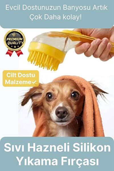 Svein Özel Üretim Banyo Masaj Yapan Tarak Kedi Köpek Evcil Hayvan Sıvı Haznel...