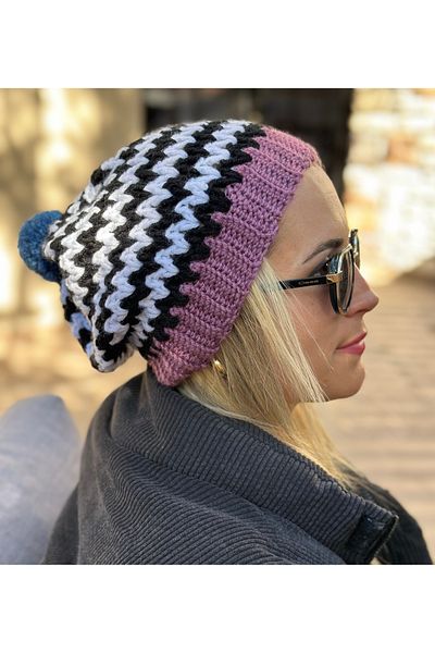 yucin Handmade Knitted Beanie – Winter Warm Women Men Unisex Hat Comfortable Daily Use