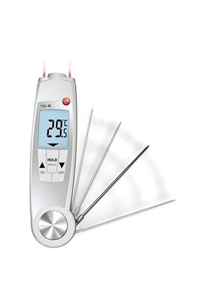 Testo 104 Ir Hem Lazerli Hem Problu Gıda Termometresi
