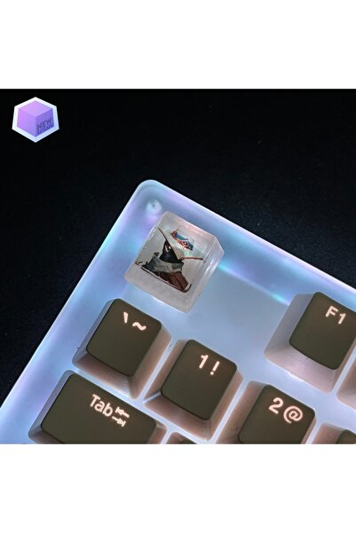 New Keycaps Valorant Cypher ESC Mekanik Klavye Tuşu Artisan Keycaps