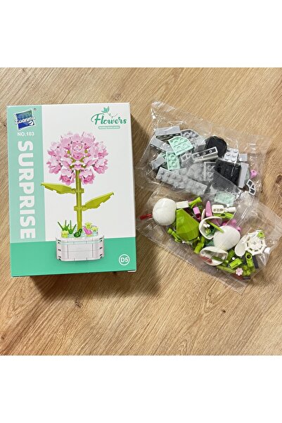 Se Promo Flowers Carnation (Carnation) Lego Flower Set – 172 Pieces Decorative and Hobby Toy, Decor