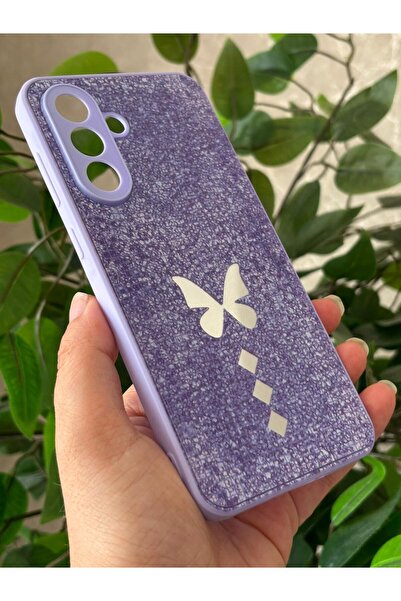 Hatreds Samsung Galaxy A20 Kılıf Kelebek Desenli Aynalı Tasarım Taşlı Silikon...