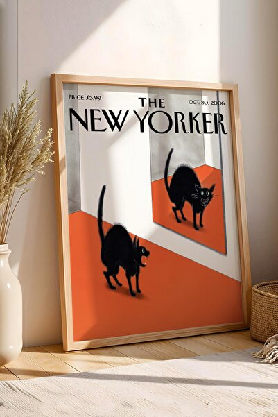 Saturn Pictură înrămată The New Yorker 30 octombrie 2006 - Pictură de Halloween