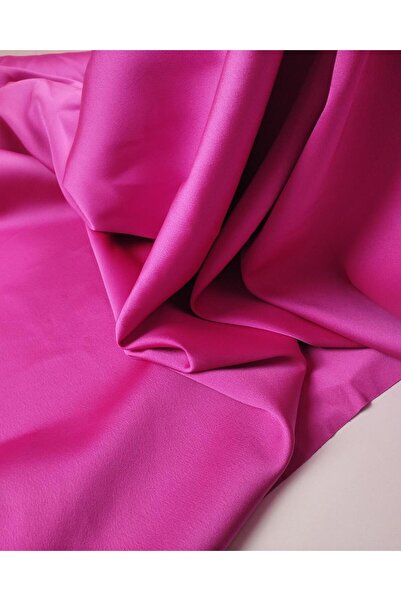 Kumaş Parça TELALI Satin în culoarea roz bomboană (lățime 145 cm x lungime 27...