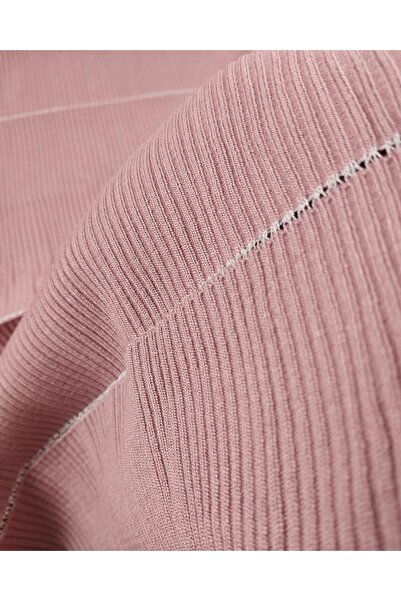 Kumaş Parça 5 ШТУК Рожевого Кольору Рібана (Ширина 96 см x Довжина 20 см)