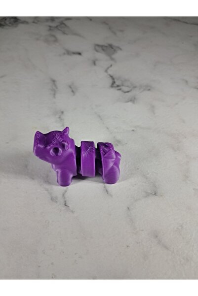 KOÇER AWM Hippo Model Cute 3D Moving Keychain