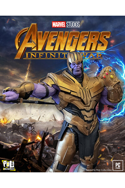 Poly Collectibles Thanos – Marvel Evreninin Kudretli Titanı Premium Collectib...