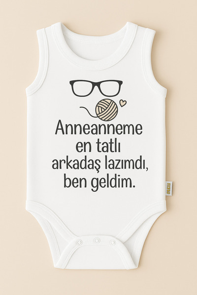 SVART WEAR Printed Cotton Baby Body