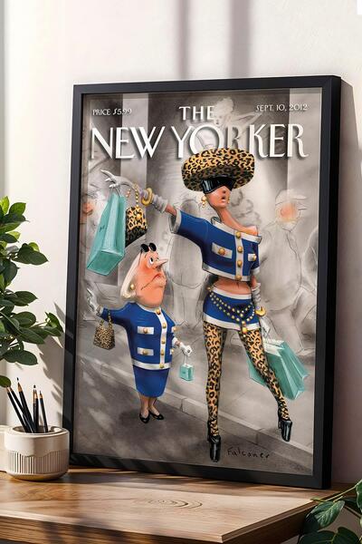 Saturn Pictură înrămată The New Yorker 10 septembrie 2012 - High and Low