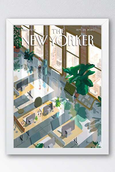 Saturn Pictură înrămată The New Yorker 28 septembrie 2020 - Pictură de birou