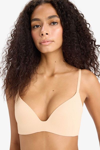 DeFacto Pad Covered Half Filled Without Underwire T-Shirt Bra-Fall in Love D2017Ax25Au