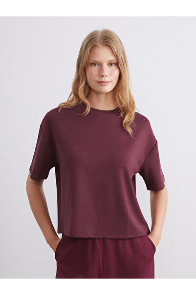 LC Waikiki Plum Crew Neck Women's T-Shirt
