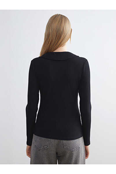 LC Waikiki Create Your Style from Uzg Store |   Plus Size Polo Neck Women's T-Shirt