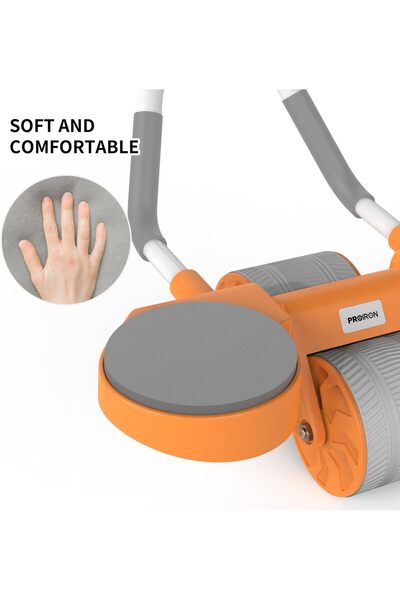 erorex Ab Roller Wheel Elbow Support Automatic Rebound Abdominal Wheel Knee Mat Ab Wheel Roller Core