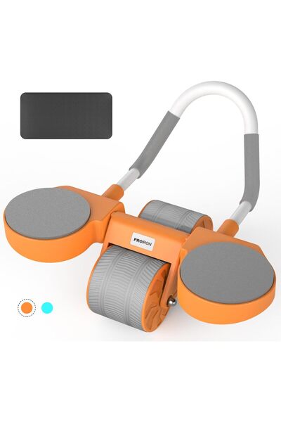 erorex Ab Roller Wheel Elbow Support Automatic Rebound Abdominal Wheel Knee Mat Ab Wheel Roller Core