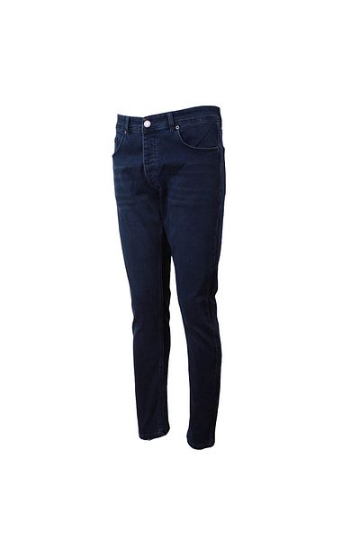 trender Navy Blue Men's Jean Trousers Tom V1209