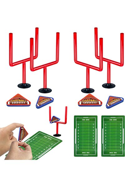 erorex Mini Flick Football Games 10Pcs Mini Table Top Sports Games Football Game For Kids Child