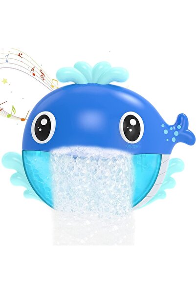 erorex Bath Toys Bath Bubble Maker Bathtub Bubble Machine Whale Bath Time Toys Toddlers 1000+ Bubbles Per
