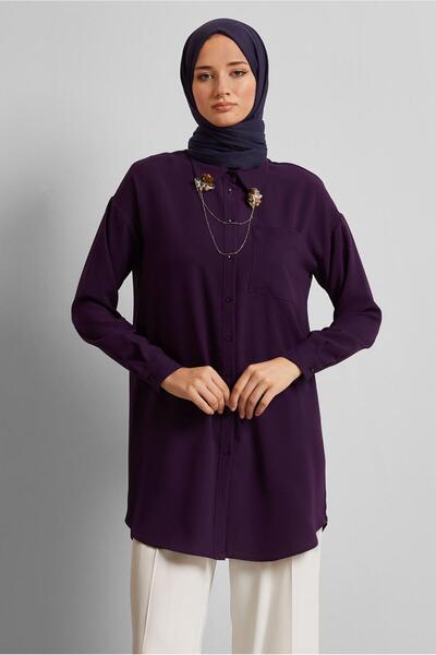 Alvina Brooch Detail Tunic 45522