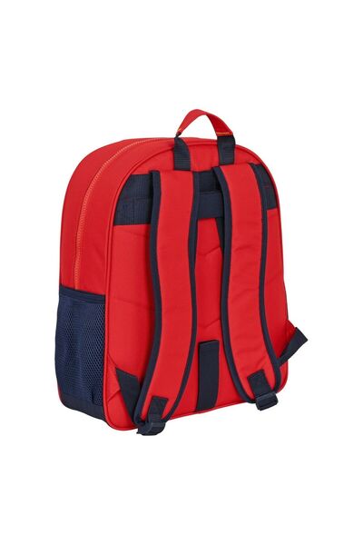 Real Federación Española de Fútbol School Bag RFEF Red Blue (32 x 38 x 12 cm)