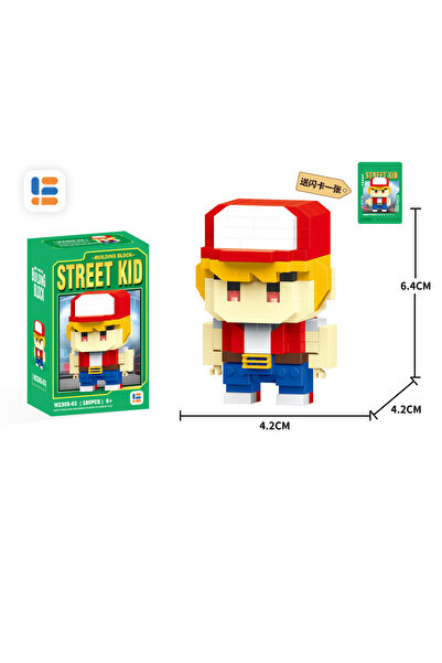 choice2 No Box JM230503 Anime Street Fighter Fighting Game Action Building Blocks KenMasters Hoshi Ryu ABS K