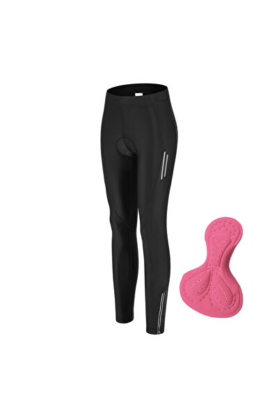 Choice بنطلون S BL143 من WOSAWE للنساء لركوب الدراجات الجبلية، بنطلون مضاد للتعرق، بطانة 5D مضادة للانزلاق